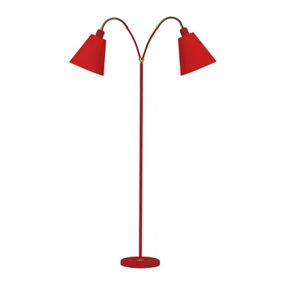G 846 Haga golvlampa 2L röd